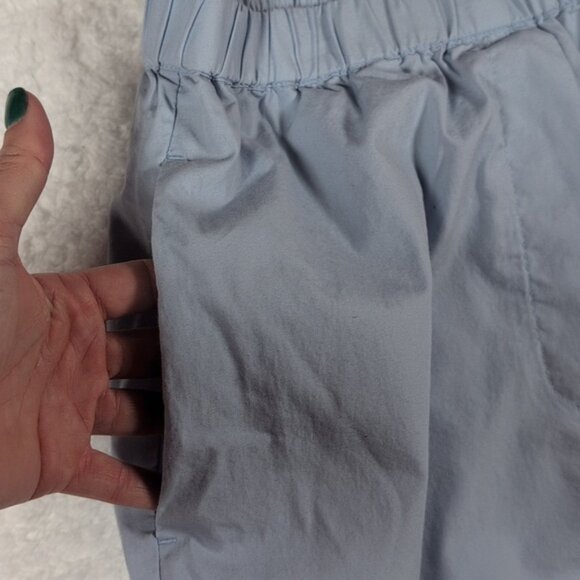 Wilfred Free Athletic Shorts in Light Blue - Picture 2 of 4